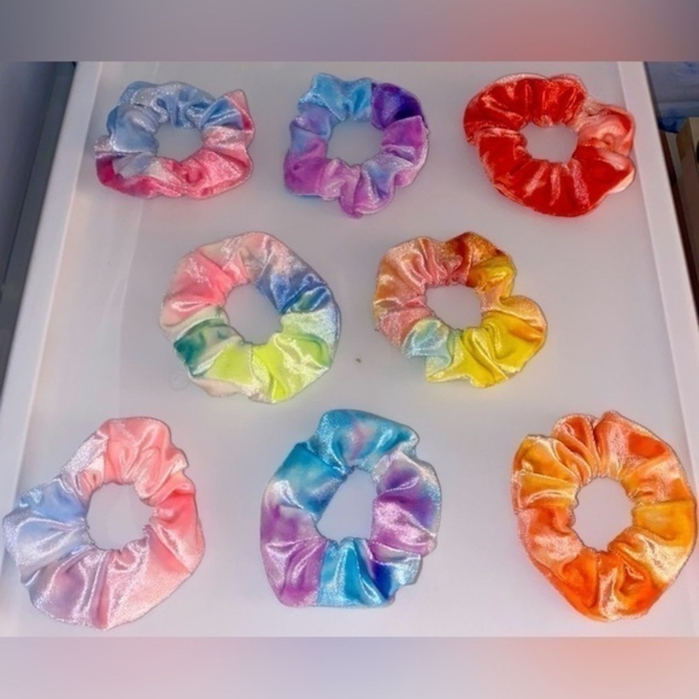 Swoozies Multi Colored Girls Hair Scrunchies OS